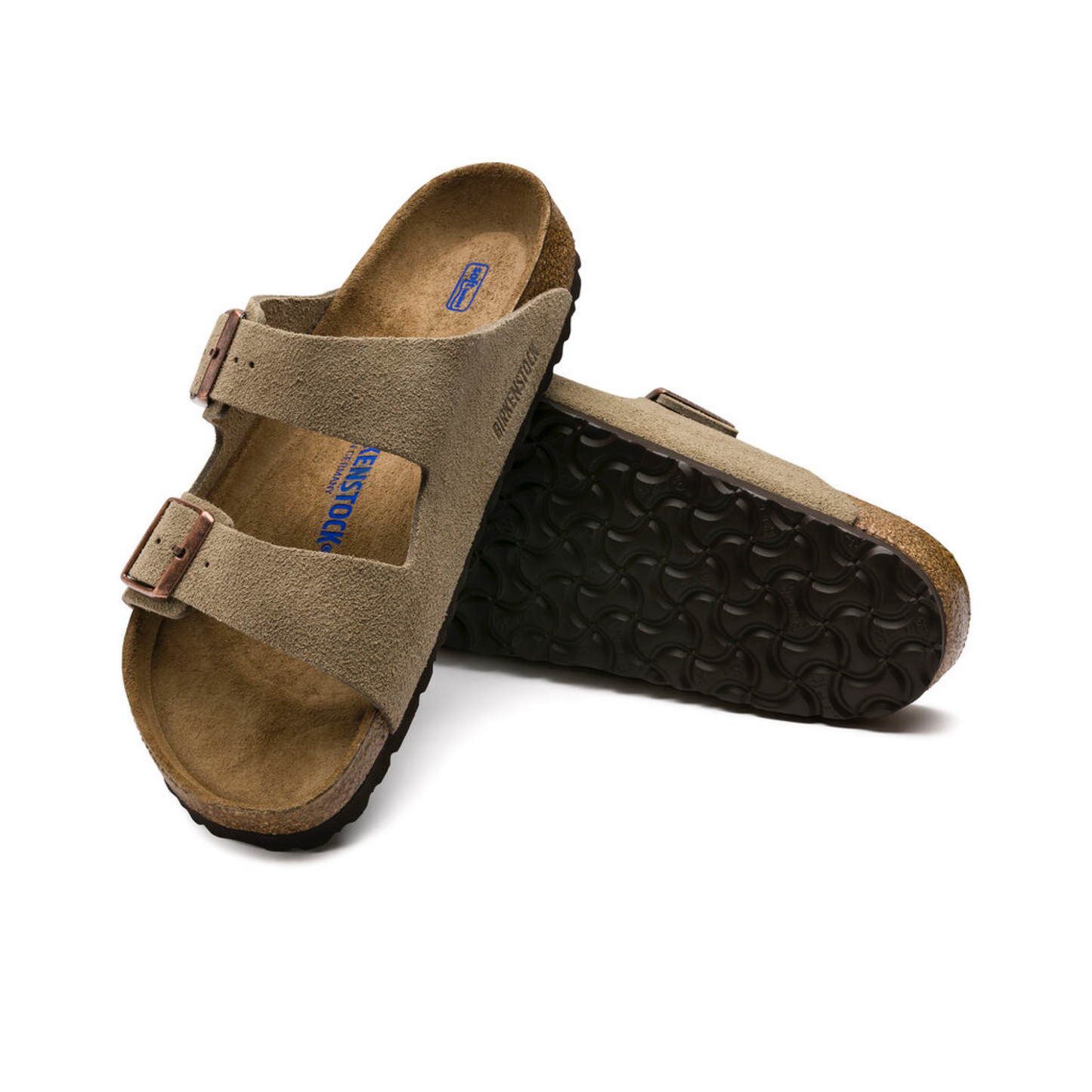 BIRKENSTOCK ARIZONA SOFT FOOTBED SUEDE WOMEN N (NARROW)