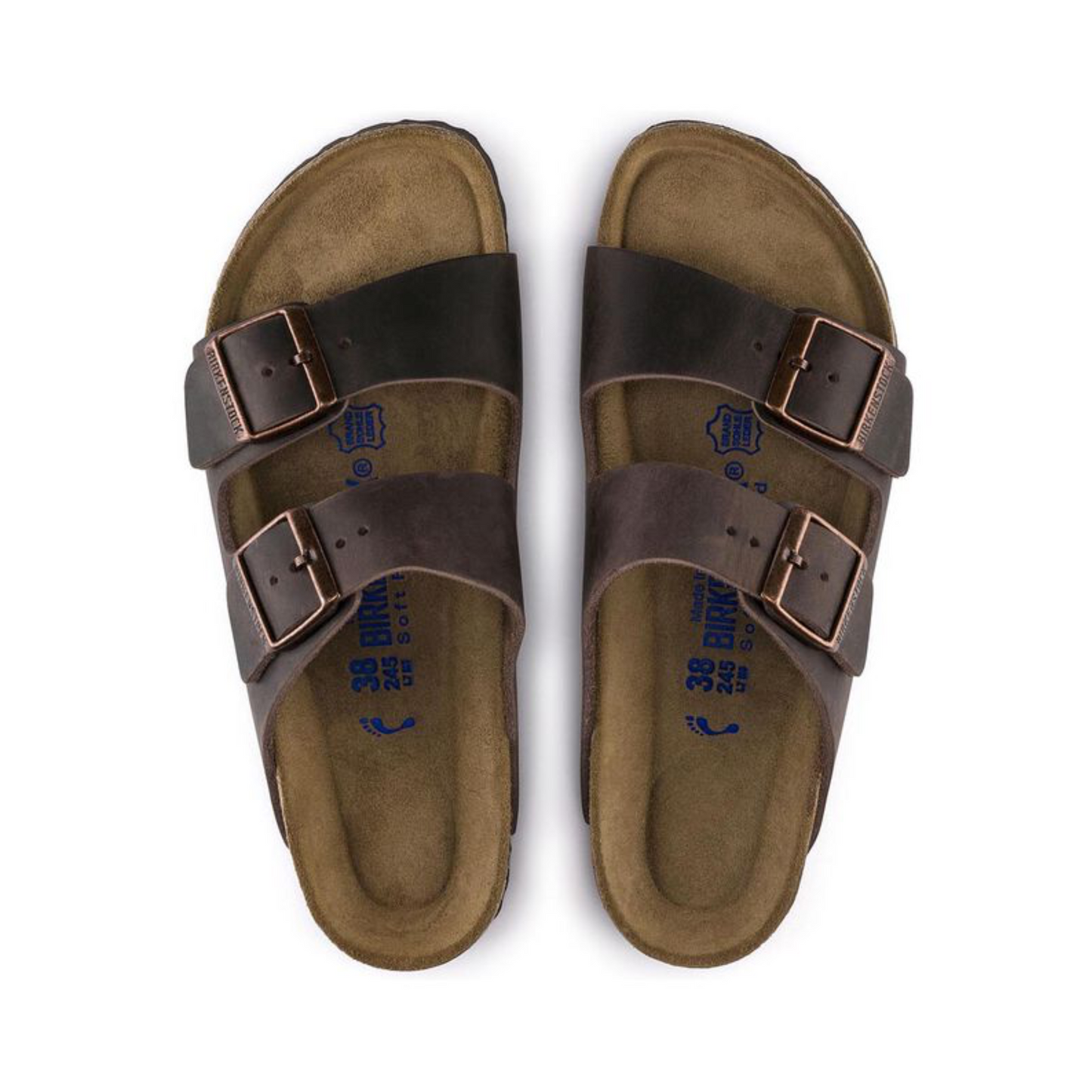 BIRKENSTOCK ARIZONA SOFT FOOTBED OILED LEATHER WOMEN (NARROW)