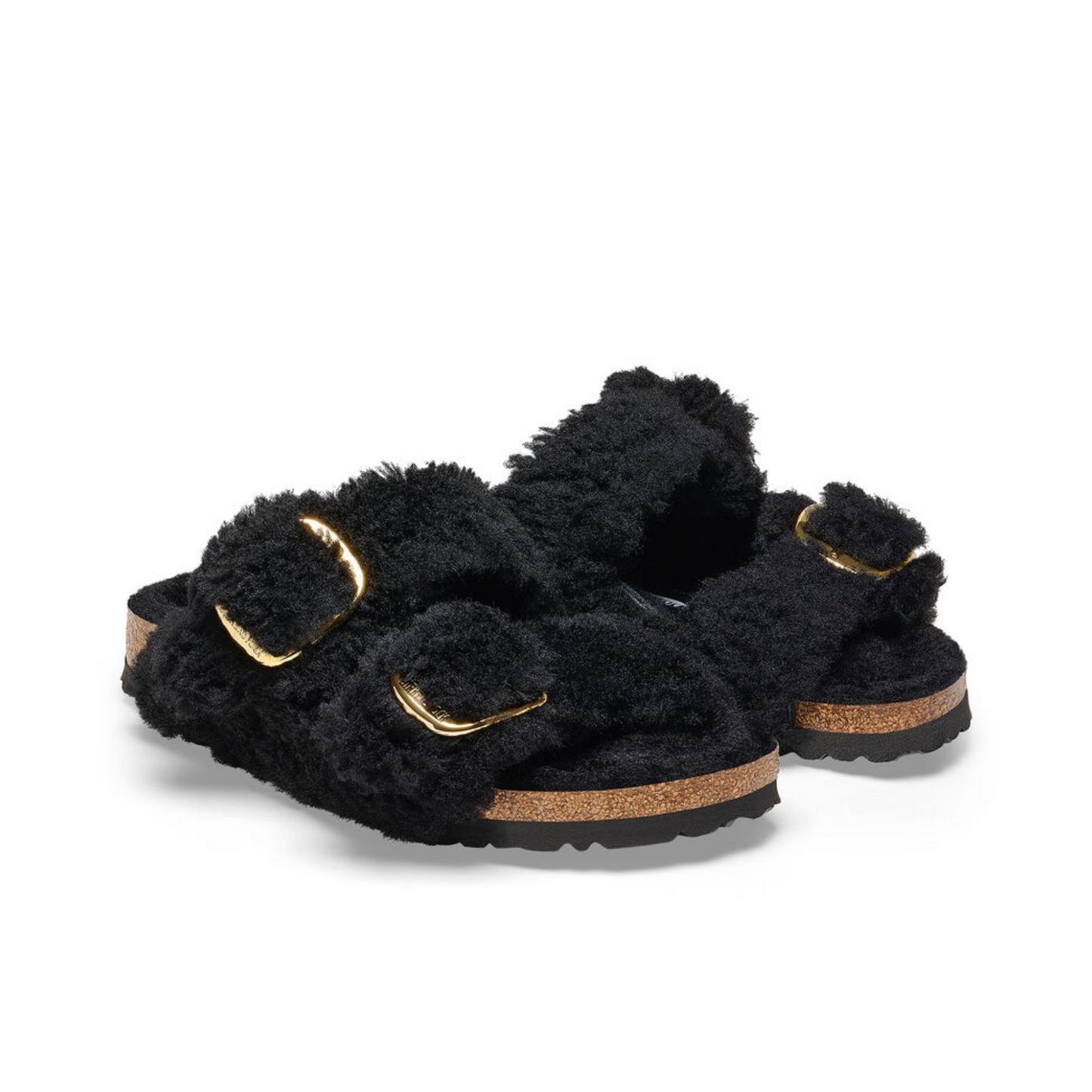 BIRKENSTOCK ARIZONA BIG BUCKLE SHEARLING TEDDY WOMEN
