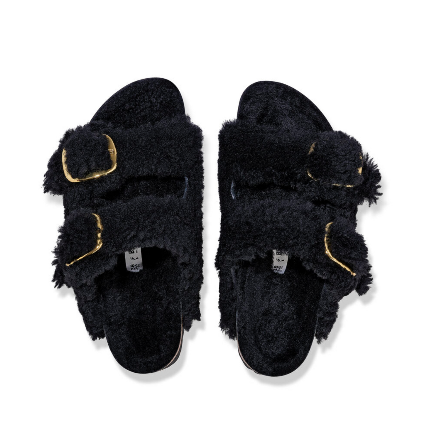 BIRKENSTOCK ARIZONA BIG BUCKLE SHEARLING TEDDY WOMEN