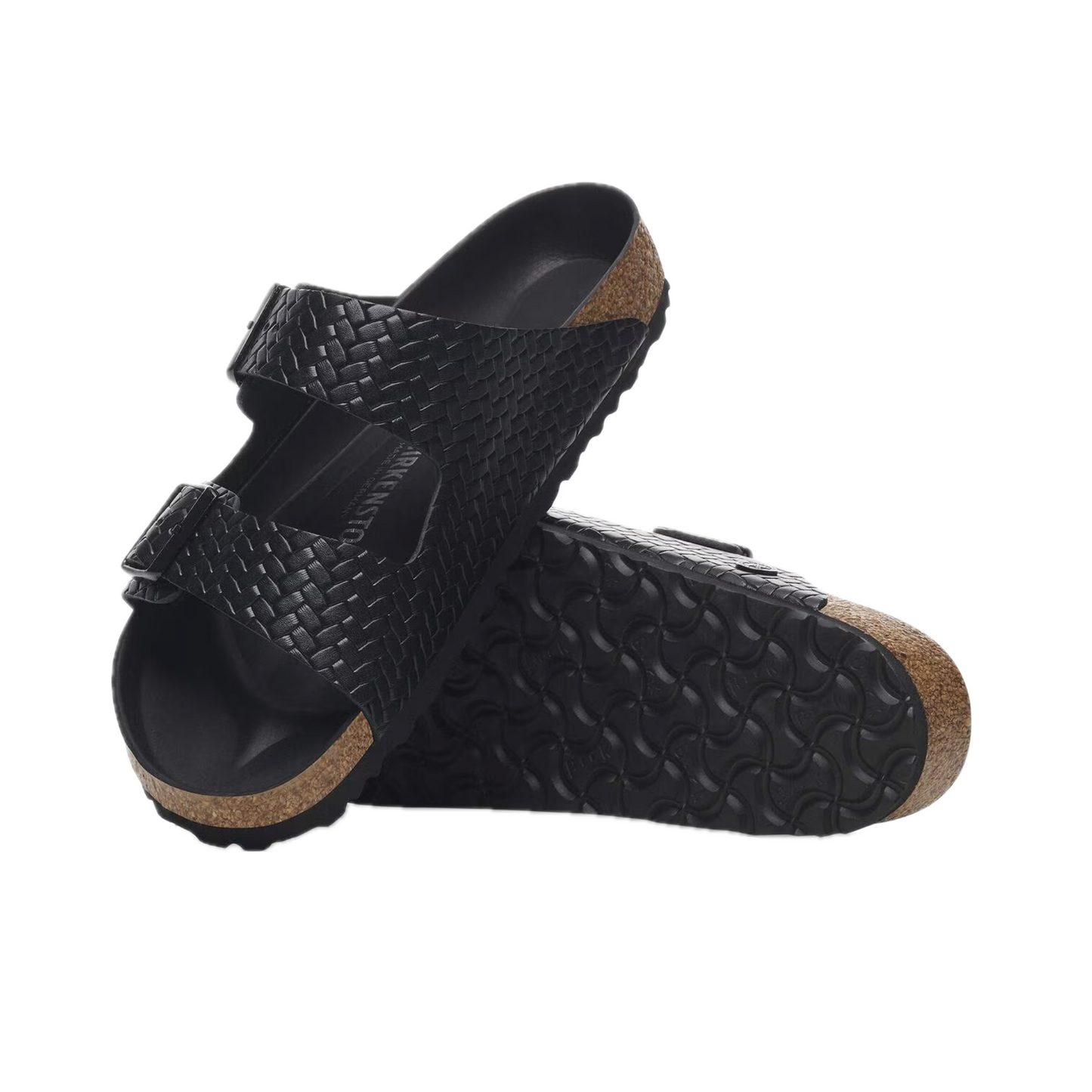 BIRKENSTOCK ARIZONA LEATHER WOVEN EMBROSSED (NARROW) WOMEN