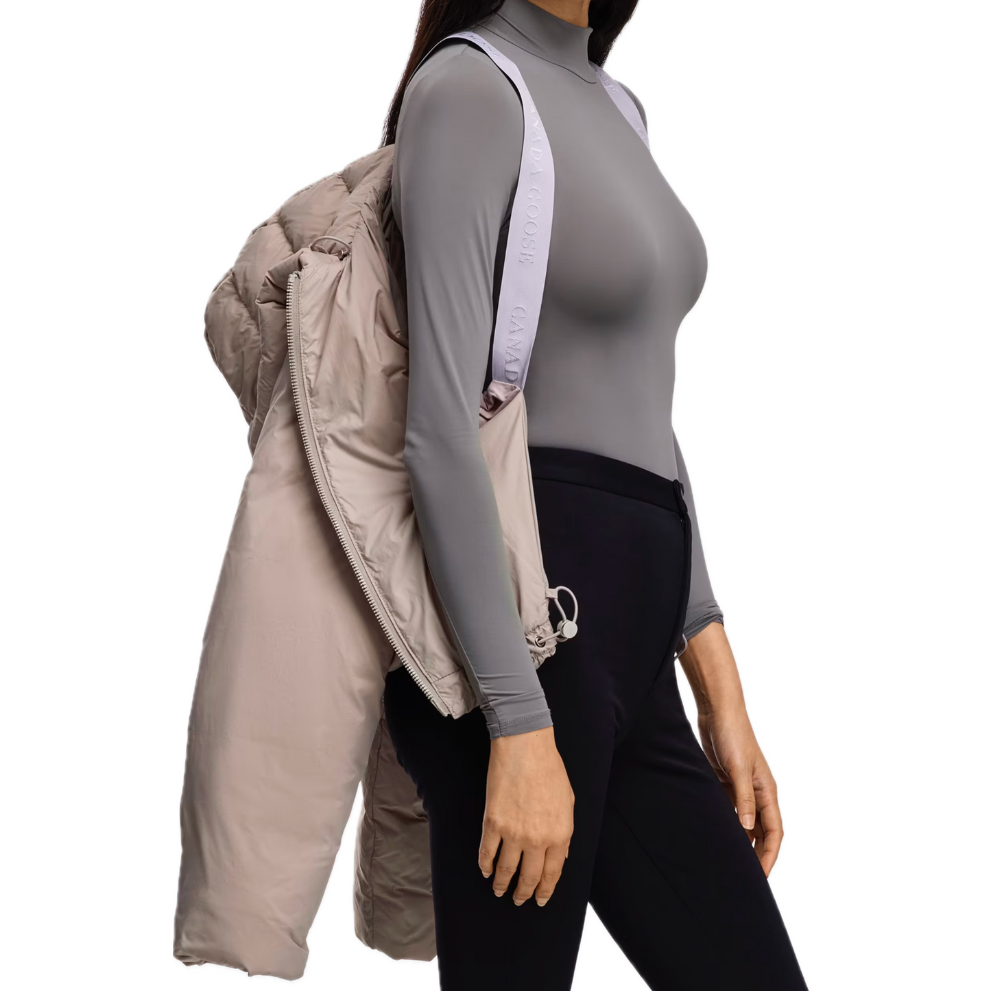 CANADA GOOSE ELBA JACKET TONAL LABEL WOMEN