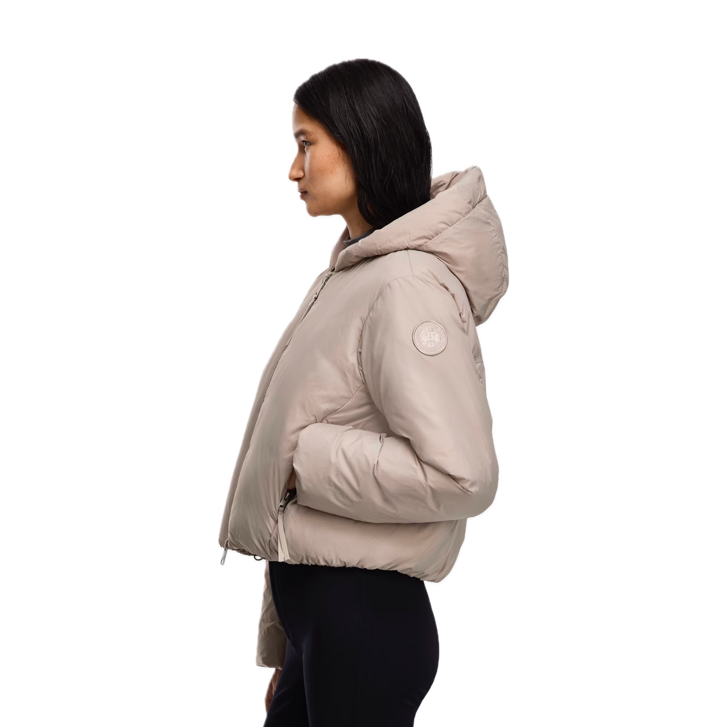 CANADA GOOSE ELBA JACKET TONAL LABEL WOMEN