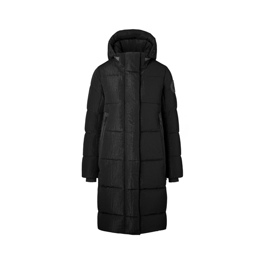 CANADA GOOSE BYWARD SHINKY CRINKLE PARKA BLACK LABEL WOMEN