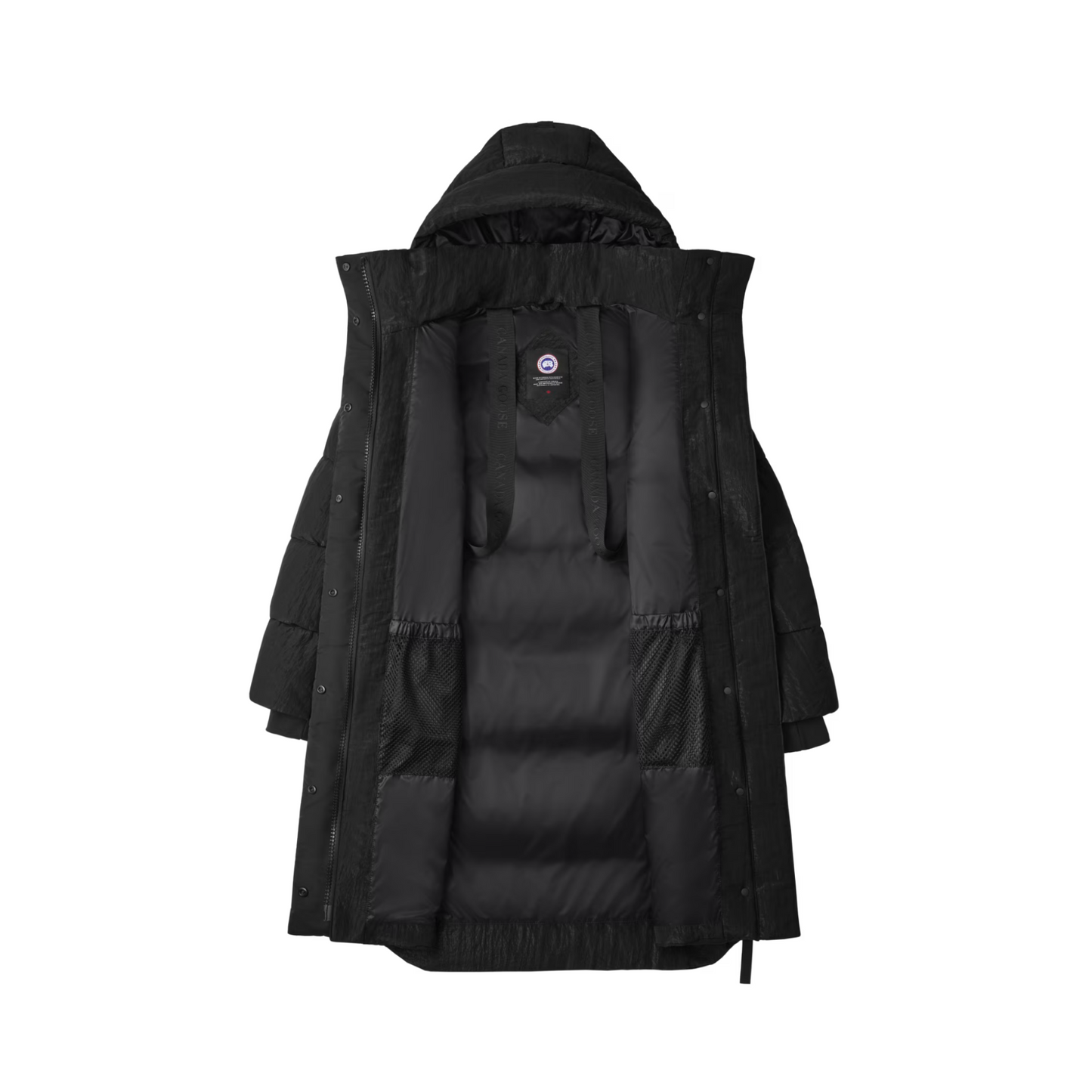 CANADA GOOSE BYWARD SHINKY CRINKLE PARKA WOMEN