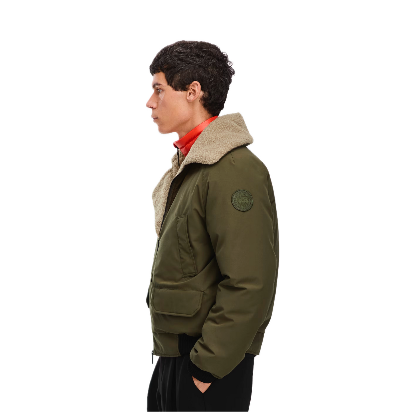 CANADA GOOSE CHILLIWACK AVIATOR BOMBER TONAL LABEL MEN