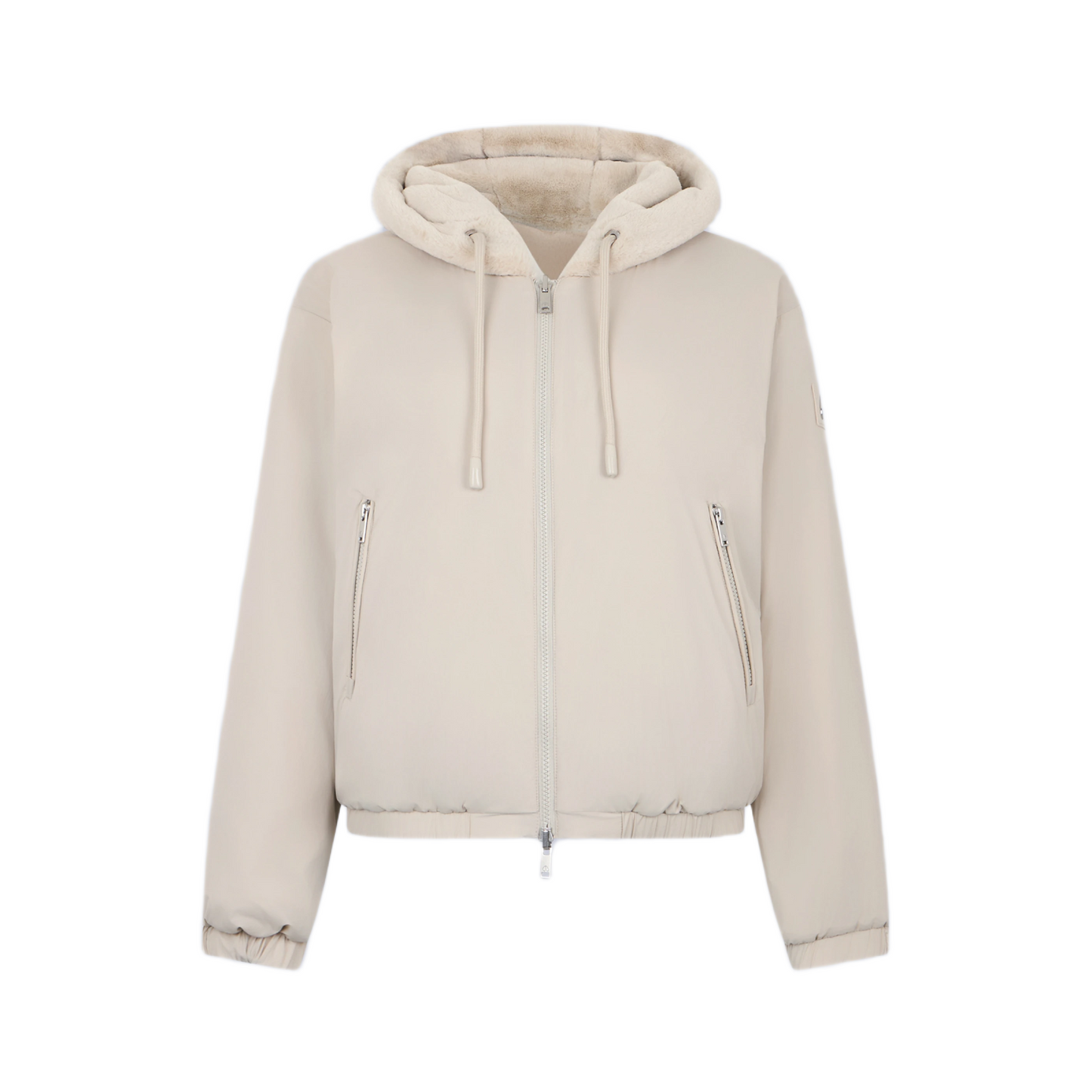 MOOSE KNUCKLES EATON REVERSIBLE BUNNY HOODIE WOMEN