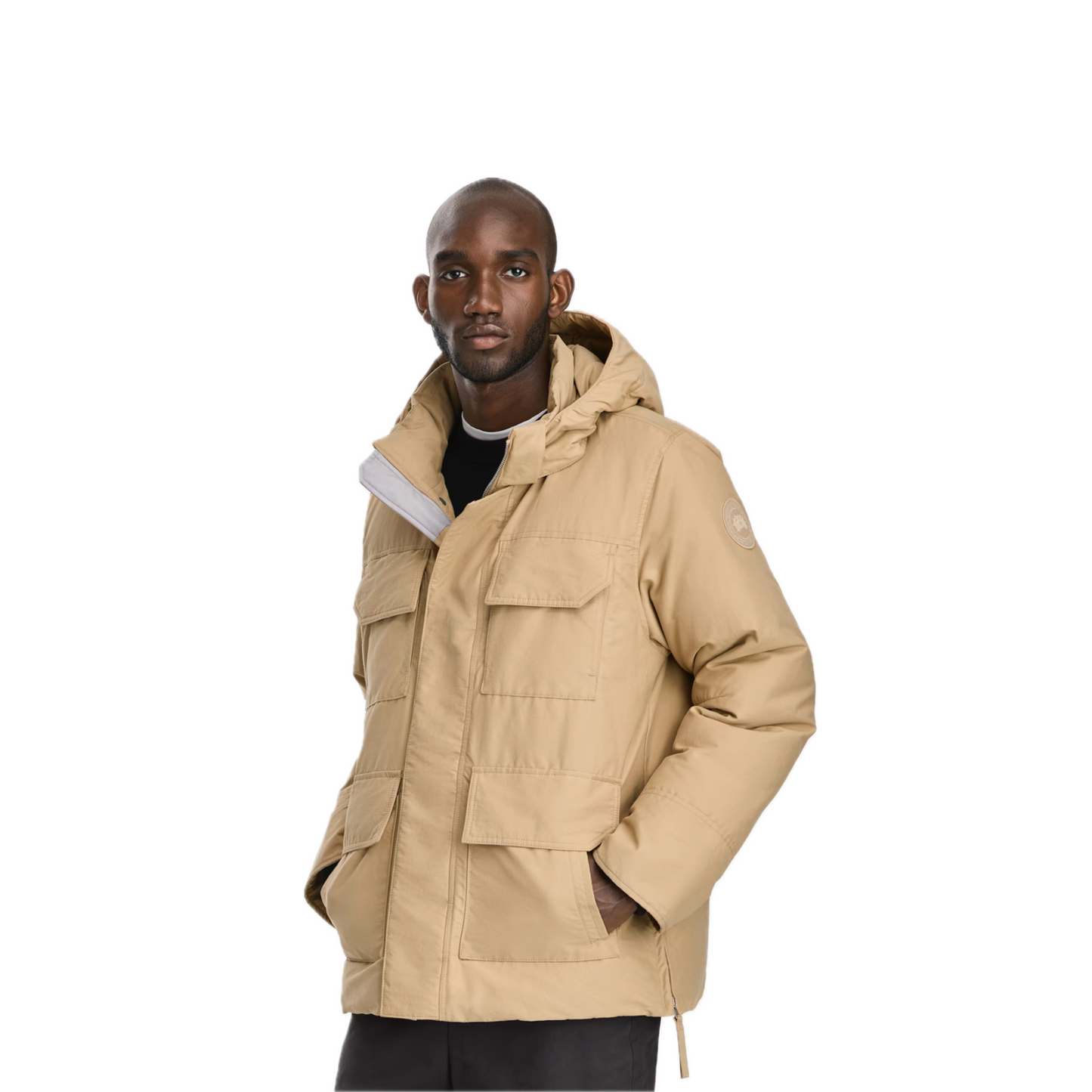 CANADA GOOSE MAITLAND PARKA COTTON TONAL LABEL MEN
