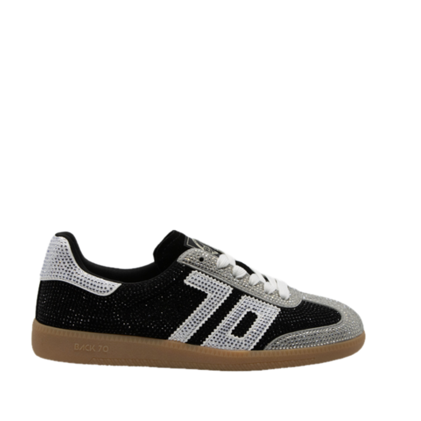 BACK 70 STARS LOW-PLATFORM RHINESTONE SNEAKER WOMEN