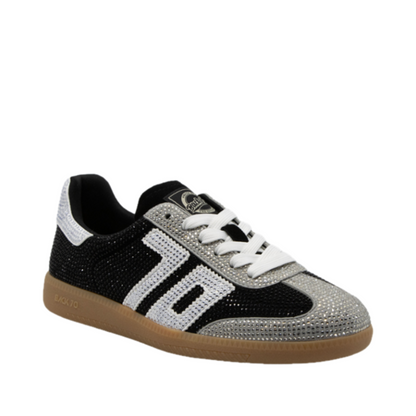 BACK 70 STARS LOW-PLATFORM RHINESTONE SNEAKER WOMEN