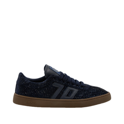 BACK 70 SMART LOW-PLATFORM RHINESTONE SNEAKER WOMEN
