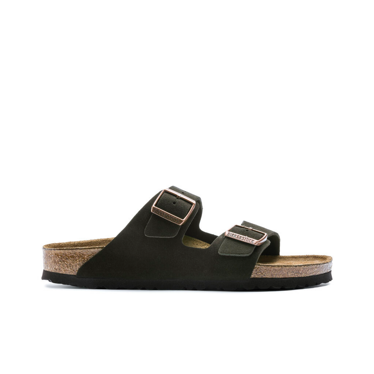 Birkenstock Arizona Men, suede, size 11-11.5 BIRKENSTOCK ARIZONA SOFT FOOTBED SUEDE SANDAL MEN R (REGULAR  main image 4