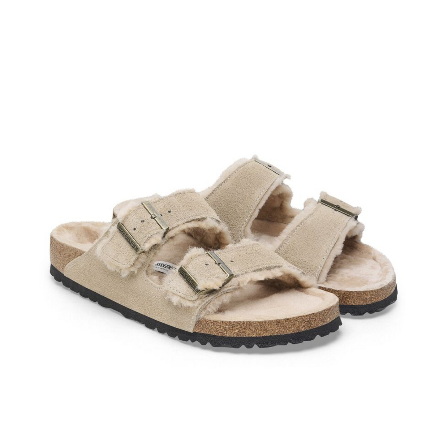 BIRKENSTOCK ARIZONA SUEDE SHEARLING N (NARROW)