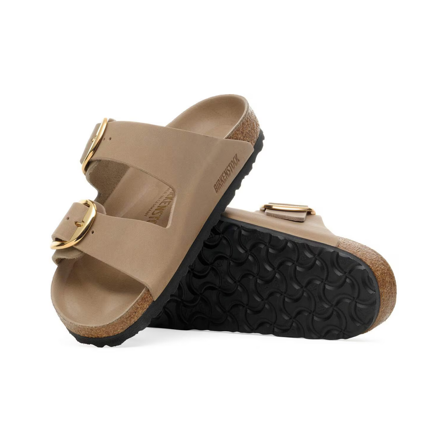 BIRKENSTOCK ARIZONA BIG BUCKLE LEATHER FOOTBED WOMEN (NARROW)