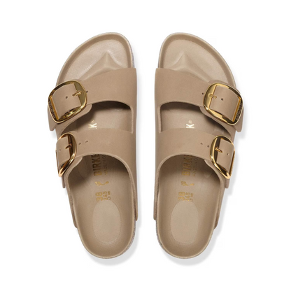 BIRKENSTOCK ARIZONA BIG BUCKLE LEATHER FOOTBED WOMEN (NARROW)
