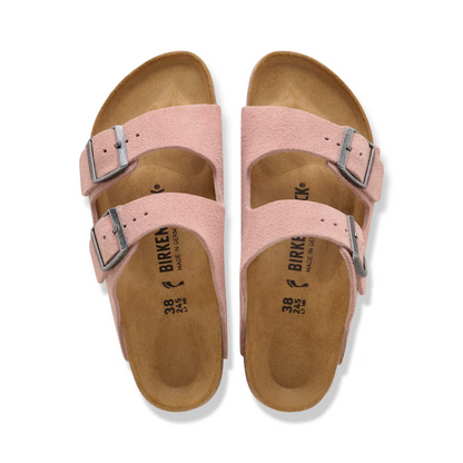 BIRKENSTOCK ARIZONA SUEDE HARD FOOTBED N WOMEN (NARROW)