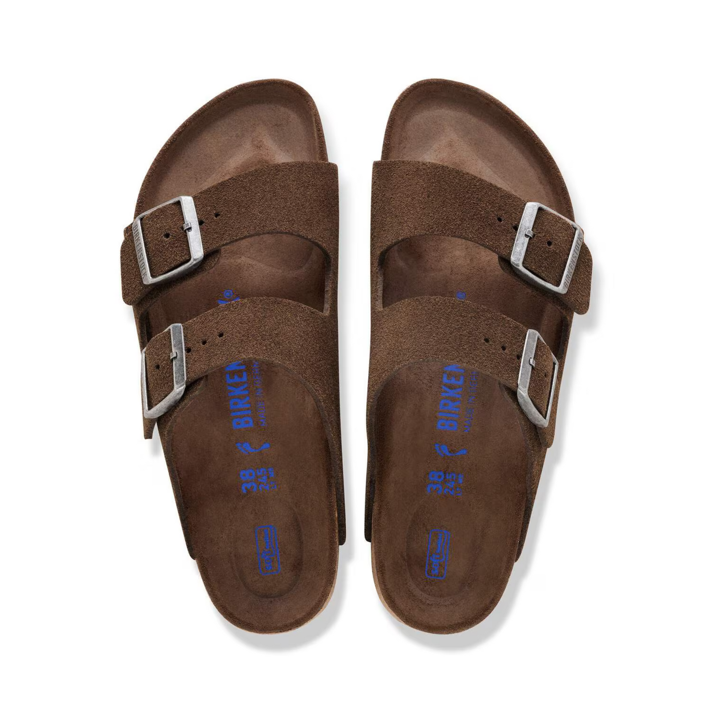 BIRKENSTOCK ARIZONA SOFT FOOTBED SUEDE WOMEN N (NARROW)