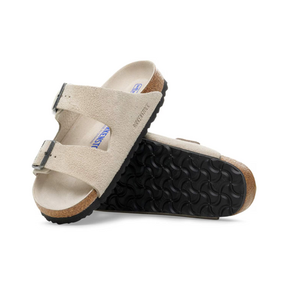 BIRKENSTOCK ARIZONA SOFT FOOTBED SUEDE WOMEN N (NARROW)