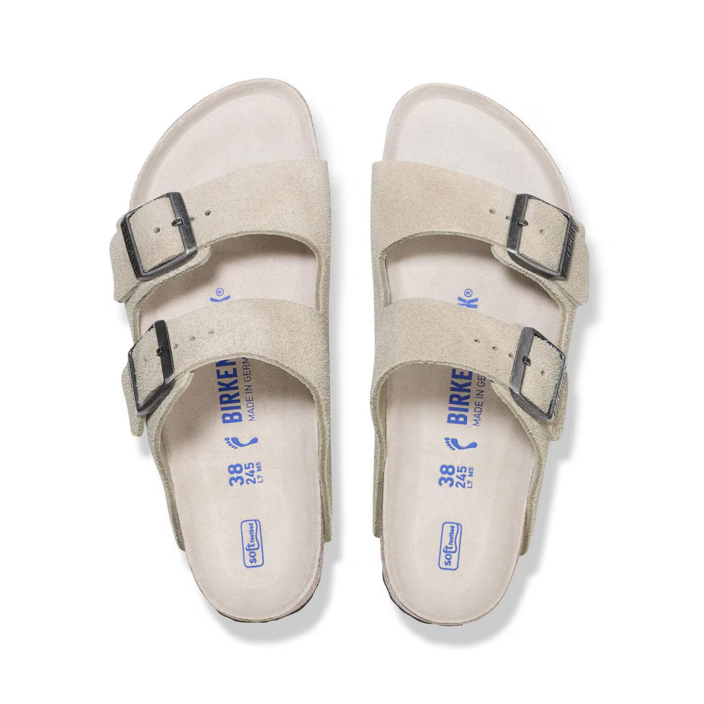 BIRKENSTOCK ARIZONA SOFT FOOTBED SUEDE WOMEN N (NARROW)