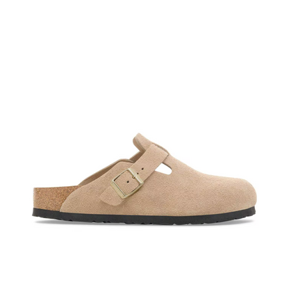 BIRKENSTOCK BOSTON SUEDE HARD FOOTBED N (NARROW) WOMEN
