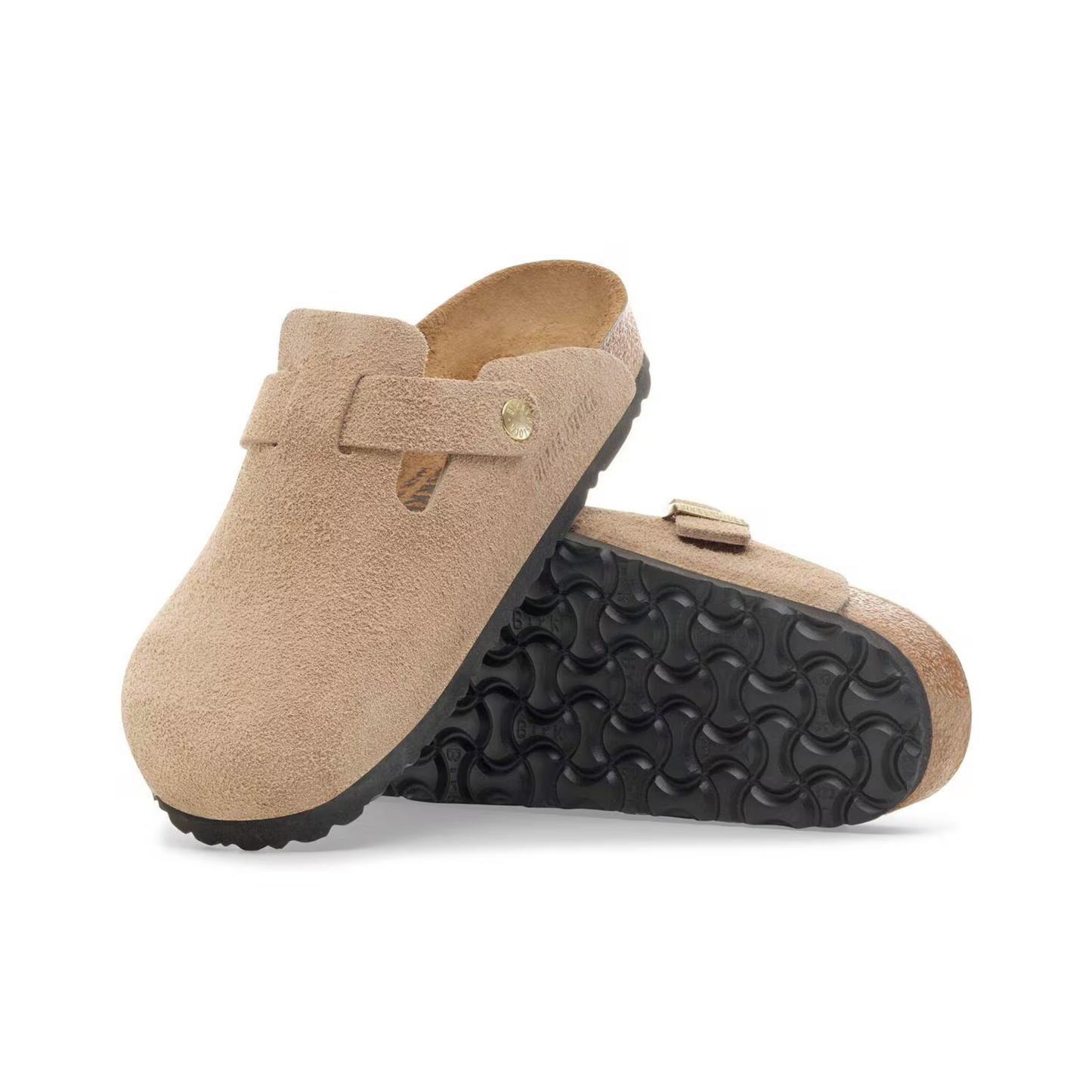 BIRKENSTOCK BOSTON SUEDE HARD FOOTBED N (NARROW) WOMEN