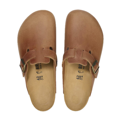 BIRKENSTOCK BOSTON OILED LEATHER HARD FOOTBED N (NARROW) WOMEN