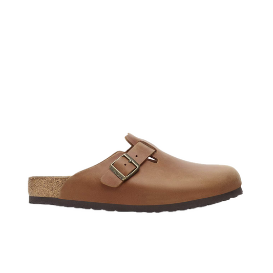 BIRKENSTOCK BOSTON OILED LEATHER HARD FOOTBED N (NARROW) WOMEN