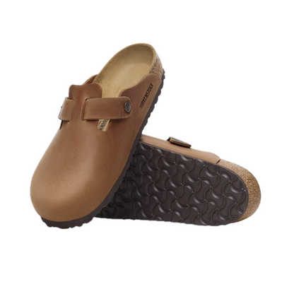 BIRKENSTOCK BOSTON OILED LEATHER HARD FOOTBED N (NARROW) WOMEN