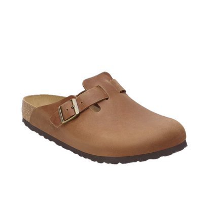 BIRKENSTOCK BOSTON OILED LEATHER HARD FOOTBED N (NARROW) WOMEN