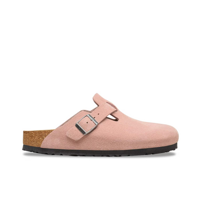 BIRKENSTOCK BOSTON SUEDE HARD FOOTBED N (NARROW) WOMEN