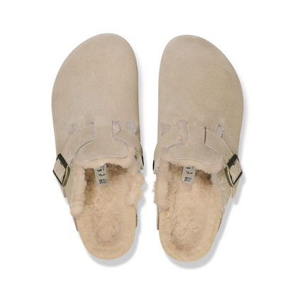 BIRKENSTOCK BOSTON SHEARLING WOMEN N (NARROW)