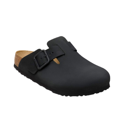BIRKENSTOCK BOSTON WIRE BUCKLE NUBUCK LEATHER (REGULAR) MEN