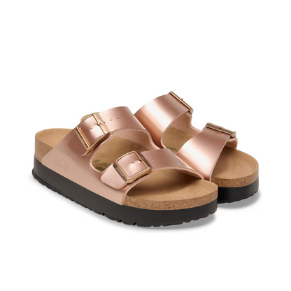 BIRKENSTOCK PAPILLIO ARIZONA FLEX PLATFORM BIRKO-FLOR N (NARROW) WOMEN