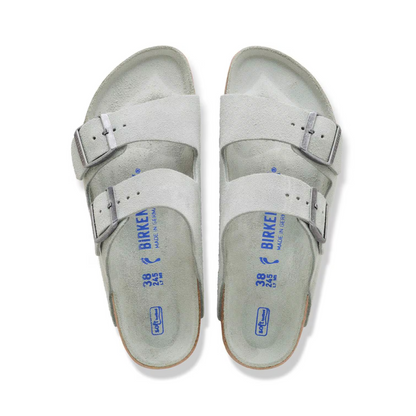 BIRKENSTOCK ARIZONA SOFT FOOTBED SUEDE WOMEN N (NARROW)