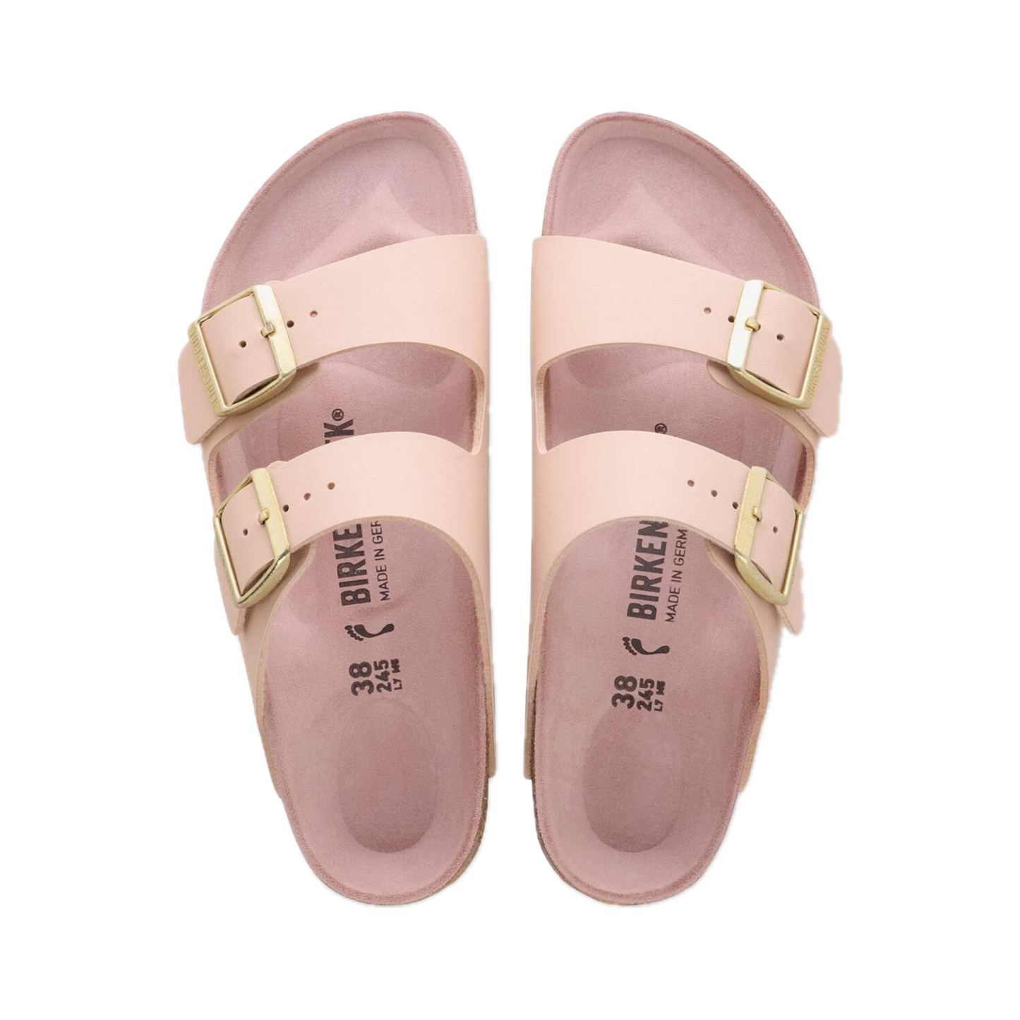 BIRKENSTOCK ARIZONA BIRKO-FLOR SUEDE FOOTBED LINING (NARROW) WOMEN