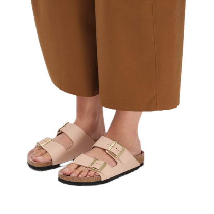 BIRKENSTOCK ARIZONA BIRKO-FLOR SUEDE FOOTBED LINING (NARROW) WOMEN