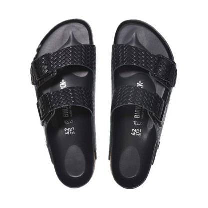 BIRKENSTOCK ARIZONA LEATHER WOVEN EMBROSSED (NARROW) WOMEN