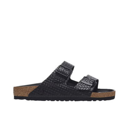 BIRKENSTOCK ARIZONA LEATHER WOVEN EMBROSSED (NARROW) WOMEN