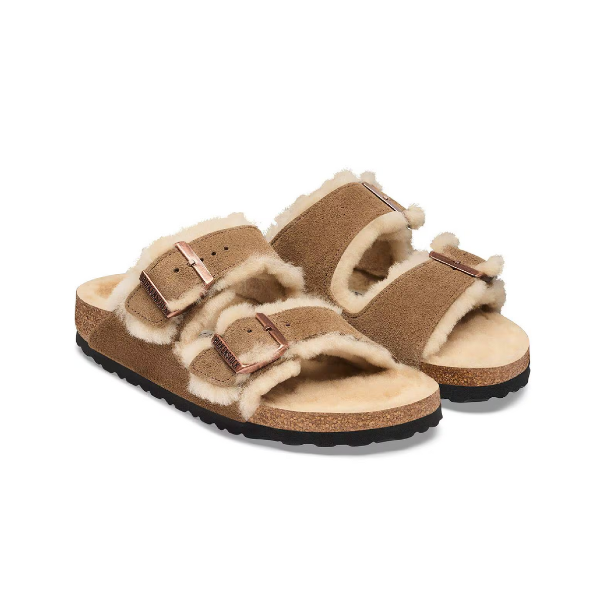 BIRKENSTOCK ARIZONA SUEDE SHEARLING N WOMEN (NARROW)