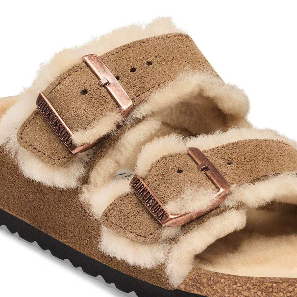 BIRKENSTOCK ARIZONA SUEDE SHEARLING N WOMEN (NARROW)