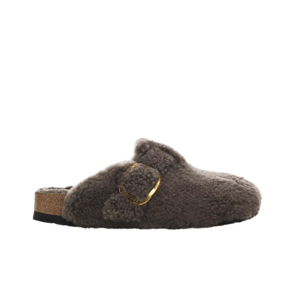 BIRKENSTOCK BOSTON BIG BUCKLE SHEARLING WOMEN
