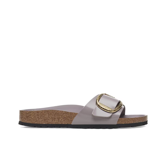 BIRKENSTOCK MADRID HIGH SHINE HAMMERED BIG BUCKLE N (NARROW)