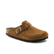 BIRKENSTOCK BOSTON SUEDE LEATHER SOFT FOOTBED R(REGULAR)