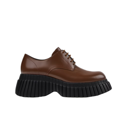 CAMPER K201949 PIX BCN LEATHER SHOES WOMEN