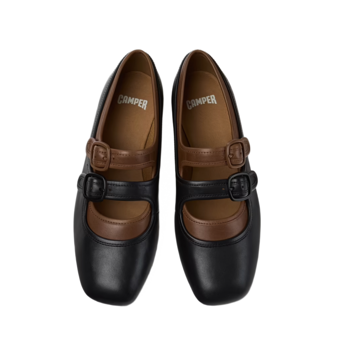 CAMPER K201952 CASI MYRA LEATHER BALLERINAS WOMEN