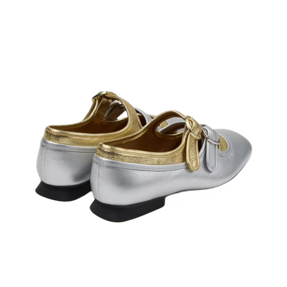 CAMPER K201952 CASI MYRA LEATHER BALLERINAS WOMEN