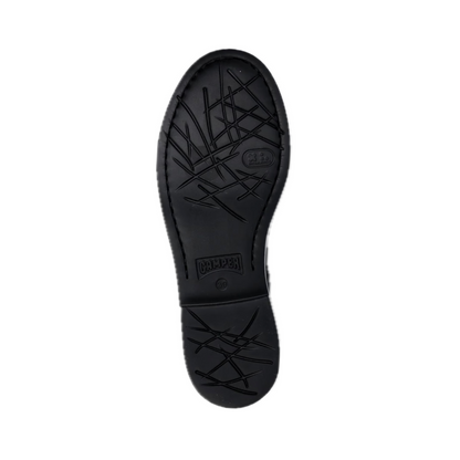 CAMPER K201866 BLACK LEATHER SEMI-OPEN SHOES WOMEN