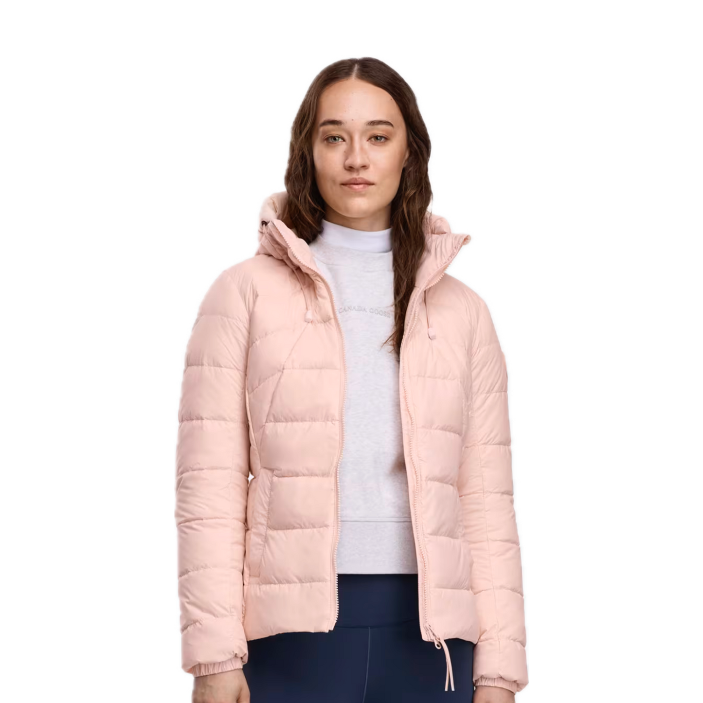 CANADA GOOSE ABBOTT HOODIE TONAL LABEL WOMEN