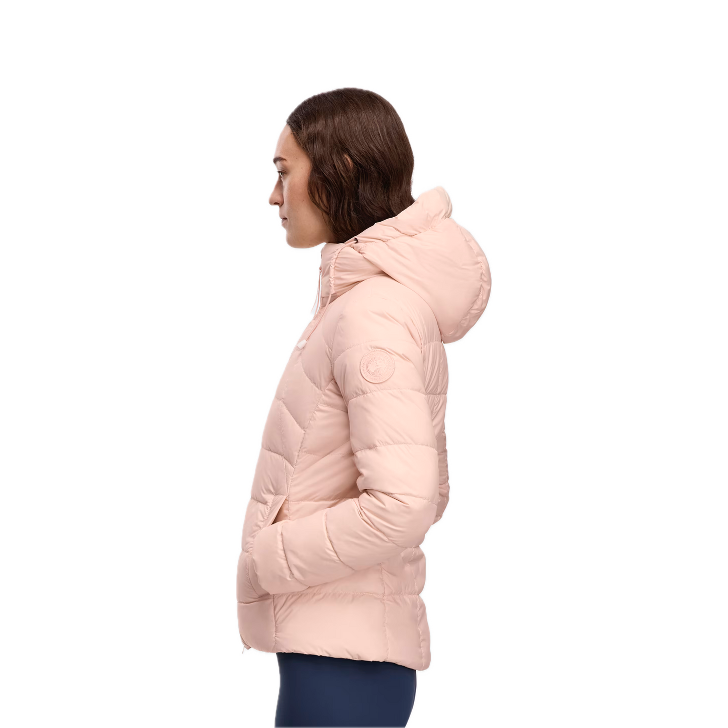 CANADA GOOSE ABBOTT HOODIE TONAL LABEL WOMEN