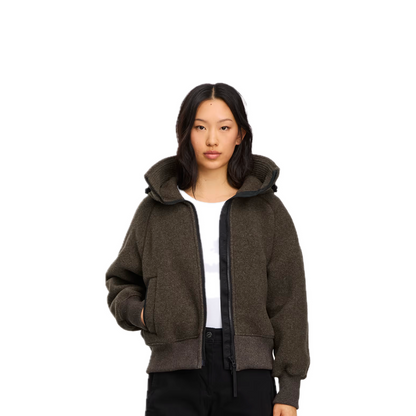 CANADA GOOSE CHILLIWACK BOMBER KIND FLEECE BLACK LABEL WOMEN